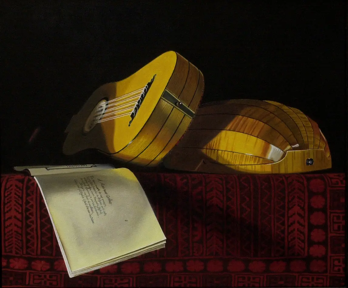 A Monsieur Corbetta 32 x 42 cm, Öl auf Leinwand (2004)