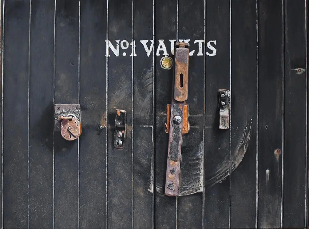 'NO 1 VAULTS' (BOWMORE DISTILLERY) 60 x 80 cm, Öl auf Leinwand (2019)